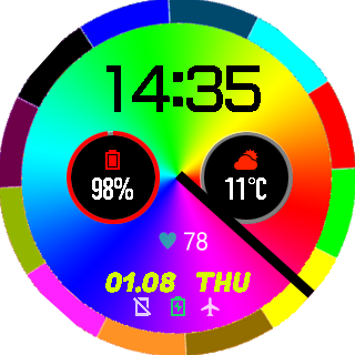 华米跃我Amazfit Pace, Stratos手表表盘