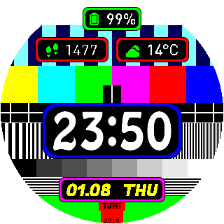 华米跃我Amazfit Pace, Stratos手表表盘