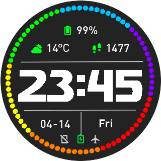 华米跃我Amazfit Pace, Stratos手表表盘