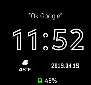 华米跃我Amazfit Pace, Stratos手表表盘