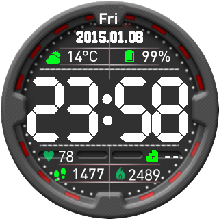 华米跃我Amazfit Pace, Stratos手表表盘