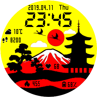 华米跃我Amazfit Pace, Stratos手表表盘