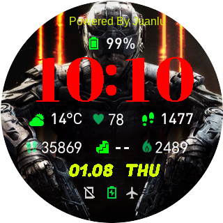 华米跃我Amazfit Pace, Stratos手表表盘