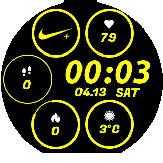 华米跃我Amazfit Pace, Stratos手表表盘