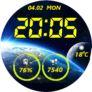 华米跃我Amazfit Pace, Stratos手表表盘