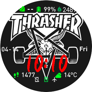 华米跃我Amazfit Pace, Stratos手表表盘