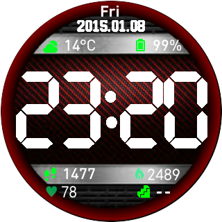 华米跃我Amazfit Pace, Stratos手表表盘