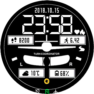 华米跃我Amazfit Pace, Stratos手表表盘