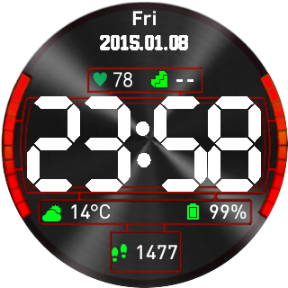 华米跃我Amazfit Pace, Stratos手表表盘