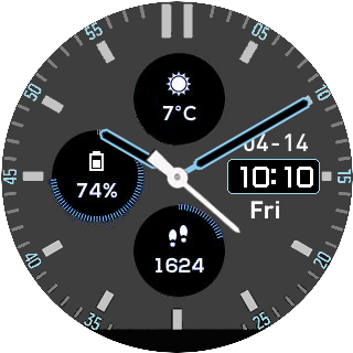 华米跃我Amazfit Pace, Stratos手表表盘