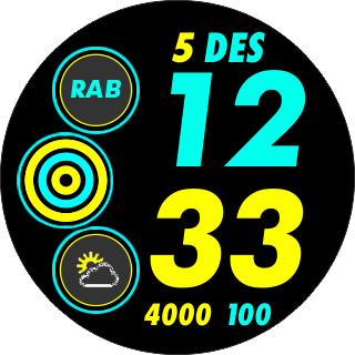 华米跃我Amazfit Pace, Stratos手表表盘