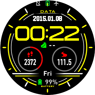 华米跃我Amazfit Pace, Stratos手表表盘