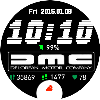 华米跃我Amazfit Pace, Stratos手表表盘