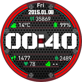 华米跃我Amazfit Pace, Stratos手表表盘