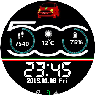 华米跃我Amazfit Pace, Stratos手表表盘