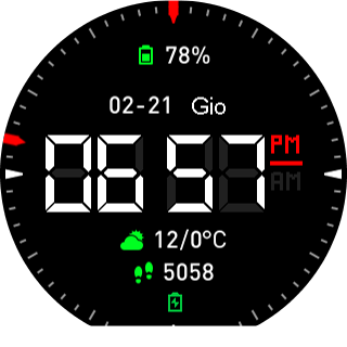 华米跃我Amazfit Pace, Stratos手表表盘