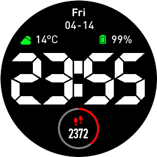 华米跃我Amazfit Pace, Stratos手表表盘