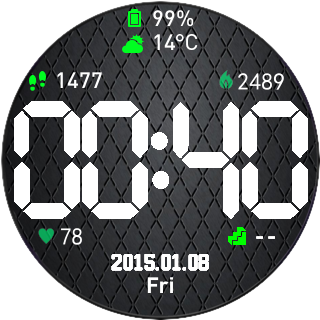 华米跃我Amazfit Pace, Stratos手表表盘