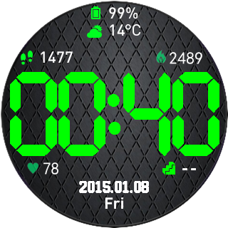华米跃我Amazfit Pace, Stratos手表表盘