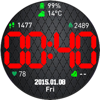 华米跃我Amazfit Pace, Stratos手表表盘