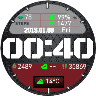 华米跃我Amazfit Pace, Stratos手表表盘