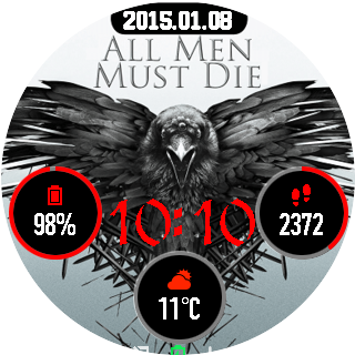 华米跃我Amazfit Pace, Stratos手表表盘