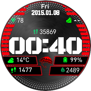 华米跃我Amazfit Pace, Stratos手表表盘