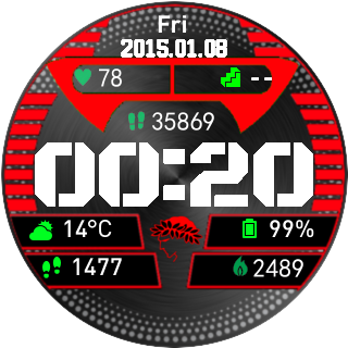 华米跃我Amazfit Pace, Stratos手表表盘