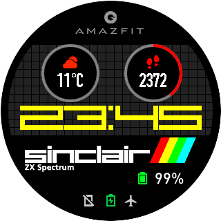 华米跃我Amazfit Pace, Stratos手表表盘
