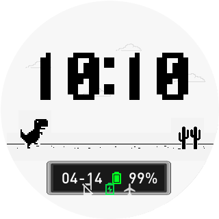 华米跃我Amazfit Pace, Stratos手表表盘