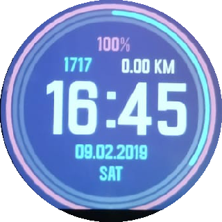 华米跃我Amazfit Pace, Stratos手表表盘