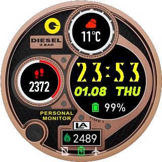 华米跃我Amazfit Pace, Stratos手表表盘