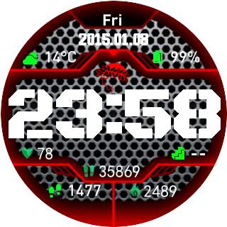 华米跃我Amazfit Pace, Stratos手表表盘