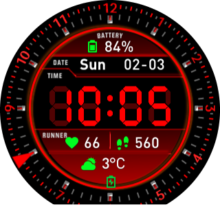 华米跃我Amazfit Pace, Stratos手表表盘