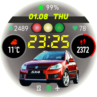 华米跃我Amazfit Pace, Stratos手表表盘