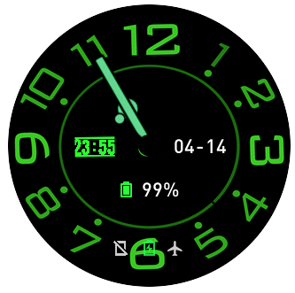 华米跃我Amazfit Pace, Stratos手表表盘