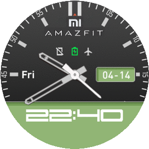 华米跃我Amazfit Pace, Stratos手表表盘