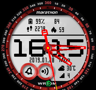 华米跃我Amazfit Pace, Stratos手表表盘