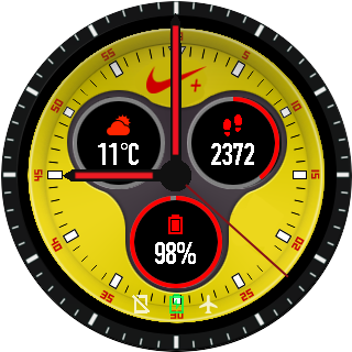 华米跃我Amazfit Pace, Stratos手表表盘