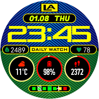 华米跃我Amazfit Pace, Stratos手表表盘