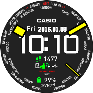 华米跃我Amazfit Pace, Stratos手表表盘