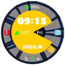 华米跃我Amazfit Pace, Stratos手表表盘