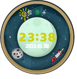 华米跃我Amazfit Pace, Stratos手表表盘