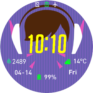 华米跃我Amazfit Pace, Stratos手表表盘