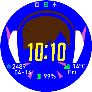 华米跃我Amazfit Pace, Stratos手表表盘