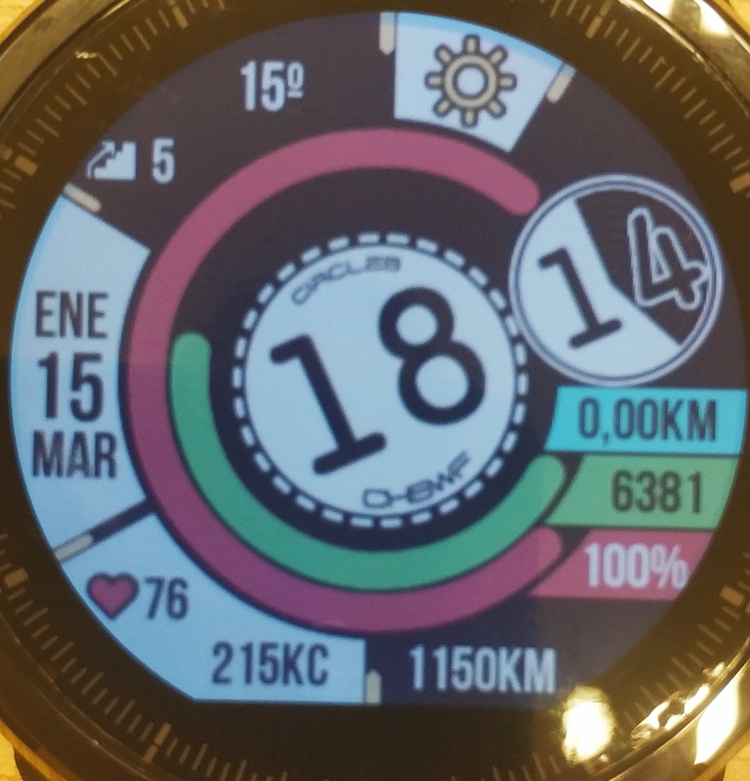 华米跃我Amazfit Pace, Stratos手表表盘