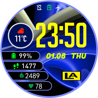 华米跃我Amazfit Pace, Stratos手表表盘
