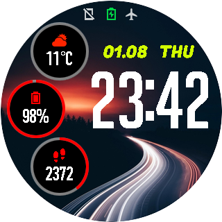 华米跃我Amazfit Pace, Stratos手表表盘