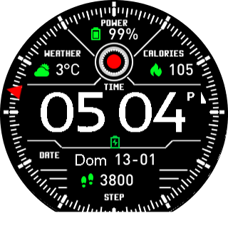 华米跃我Amazfit Pace, Stratos手表表盘