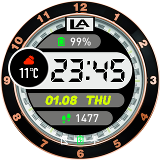 华米跃我Amazfit Pace, Stratos手表表盘
